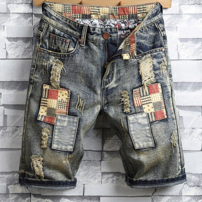 Classic Patchwork Shorts